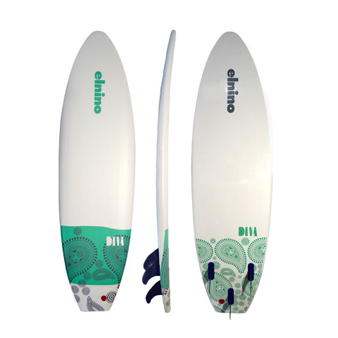 6'0 DIVA Softboard White