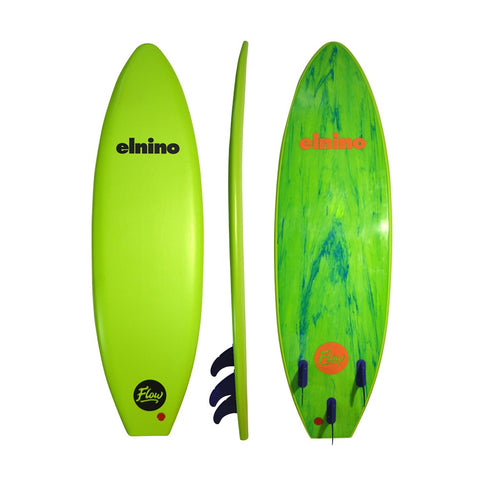 6'0 Flow Lime Softboard