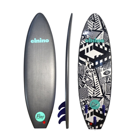 6'0 Flow Quartz Grey Softboard
