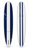 9'6 Point Classic Navy Stripe Design Longboard - COMING SOON!!!