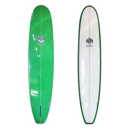 8'0 Green Clyde Beatty Surfboard Mal