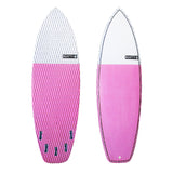 6'4 Clyde Beatty Pink Epoxy Fish Surfboard