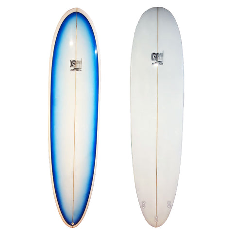 7'6 Mini-mal Surfboard Blue