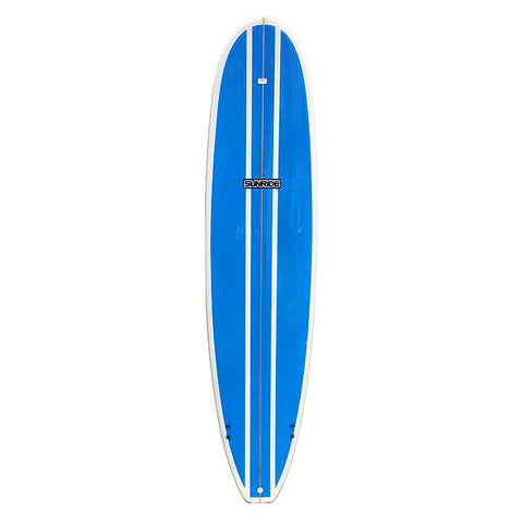 7'6 Sunride Surfboard Mal Blue Panel